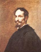 VELAZQUEZ, Diego Rodriguez de Silva y Portrait of man oil painting artist